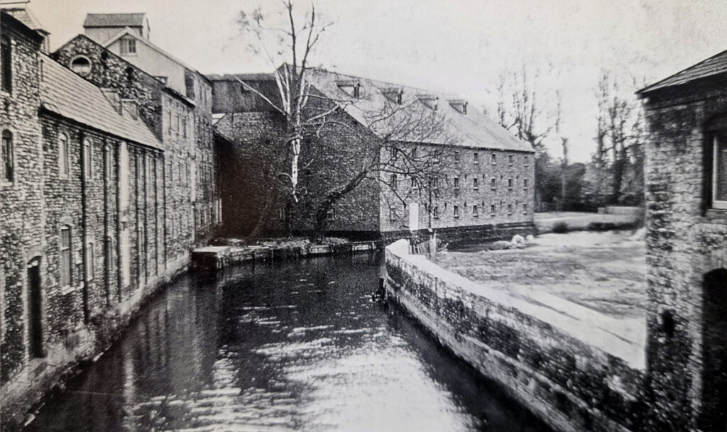 Maltings lining the river in Thetford