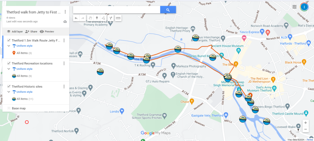 Screenshot of Google map – see the link in the article