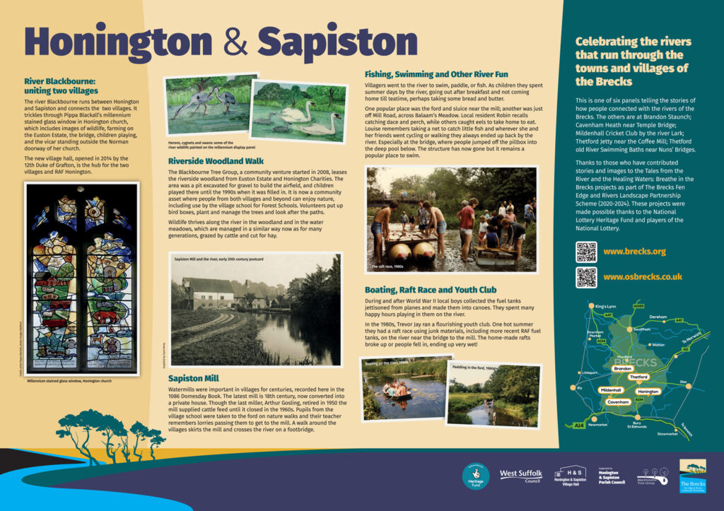Display panel at Honington & Sapiston